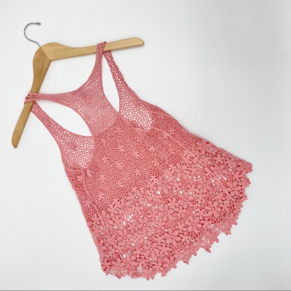 Boho Festival Crochet Lace Top Bundle X 3 SZ S/M - Picture 7 of 16